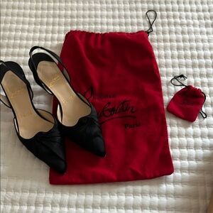 Christian Louboutin Black Women's dress Shoes